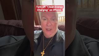 How To Turn Off “Clean Energy, Charging“ On iPhone ￼