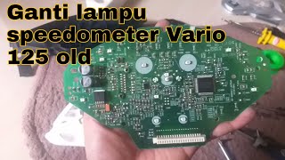 Lampu Speedometer Mati, Honda Vario 125