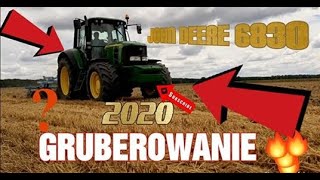 🔥akcja gruberowanie🔥| JOHN DEERE 6830 & LEMKEN