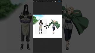 Así se vería el hijo de Orochimaru y Tsunade #anime #drluigi97 #naruto #narutoshippuden