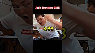 Jode Brewster 3.88 #rubikscube #cubing #rubik #shorts