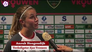 Anouk Hoogendijk: "Wéér tegen ADO, weet niet wat dat is"'