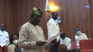 Senator I.D. Gyang calls on Plateau State house of Assembly to be guided by Rule of Law.