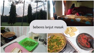 Daily vlog || menu masakan sederhana sehari hari  ⁉️ || beberes lanjut masak #cooking