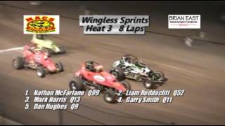 Wingless Sprints - Mac's Speedway - July 31 2010