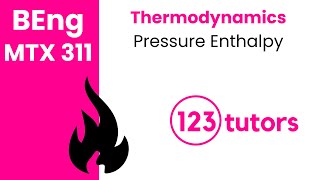 Thermodynamics | MTX 311 | 5. Pressure Enthalpy Chart by 123tutors