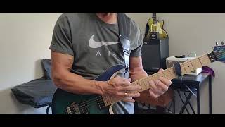 some angry tapping and Eric Johnson licks with slow down