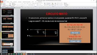 Asociación de resistencias, resistencia serie, resistencias paralelo, mixto, ley ohm, leyes Kirchoff