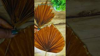 DIY Artificial Leaves/brown paper Leaves #craft #art #diy #homedecor #shortvideo #painting #decor