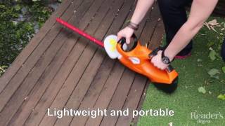 Reader's Digest Presents: Lenoxx Cordless Hedge Trimmer