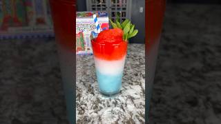 Red, White and Blue Slushy !🍹🔥