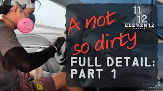 A “not so dirty” Toyota Vios | Interior + Exterior Detail