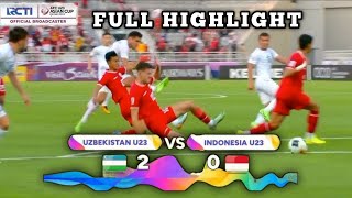 HIGHLIGHT PERTANDINGAN INDONESIA VS UZBEKISTAN AFC U23 ASIAN CUP QATAR SEMIFINAL