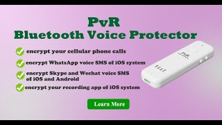 Making Encrytped Calls via PvR BT Voice Encryptor