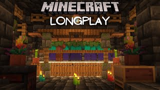 Minecraft Hardcore Longplay - Zombie XP Farm (No Commentary) Relaxing Gameplay 1.20.1