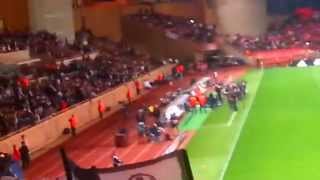 Monaco - Juventus 0-0 Settore Ospiti 22/04/2015 Ingresso in Campo e Inno Champions