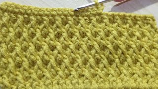 Easy Crochet Baby Blanket || Alpine Stitch Crochet (Perfect For Beginners!)