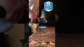 Getting the perfect shine on granite counters