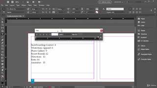 In Design | Part   39 Using Custom Tab Stops for Table of Contents in InDesign