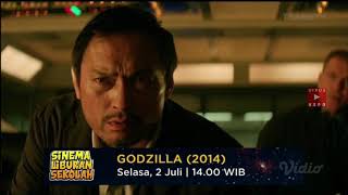 Selasa, 2 Juli, GODZILLA 2014, TRANSTV