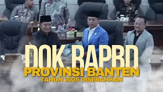 PENYERAHAN DOKUMEN RAPBD BANTEN 2025