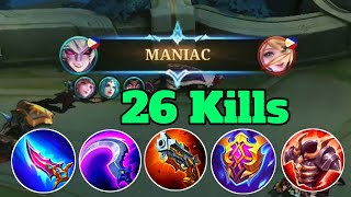 26 KILLS + MANIAC BRUTAL DAMAGE!! DYRROTH BEST BUILD 2024 - Queen Dyrroth