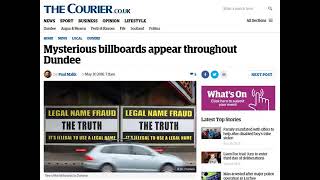 Legal Name Fraud   Baffled The News Media