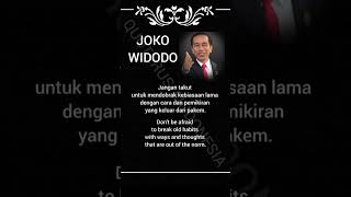 Jokowi #19 | Life changing Quote | Indonesian-Russian-English #quoterusiaindonesia #motivation