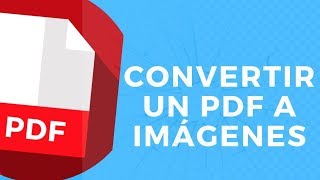 CÓMO CONVERTIR PDF A JPG SIN PROGRAMAS 2019