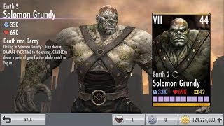 Injustice iOS | Earth 2 Solomon Grundy Review!