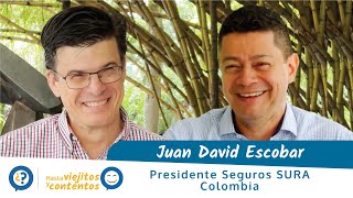 Juan David Escobar, presidente Seguros SURA Colombia en Cómo me pensiono