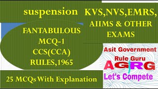 FANTABULOUS MCQ-1: CCS(CCA) RULES,965