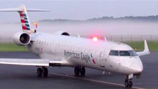 American Eagle CRJ-700 Departing Lynchburg KLYH