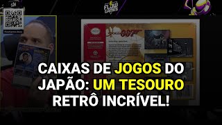 Caixas de jogos do Japão: um tesouro retrô incrível!