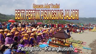 Upacara Adat Tradisi BEKTI PERTIWI PISUNGSUNG JALADRI Pantai Parangtritis - Parangkusumo Yogyakarta