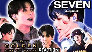 정국 (Jung Kook) 'GOLDEN' Live On Stage SEVEN Reaction ARMYMOO Reacts For The First Time!