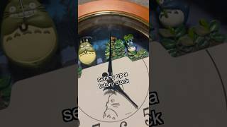 Totoro Clock! #totoro #anime #ghibli #studioghibli #clock