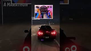 Midnight FULL SEND in Skyline GTR R34 - Forza Horizon 5 #shorts #jdm #steeringwheelgameplay