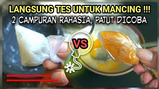 LANGSUNG TES ! 2 Cara RAHASIA membuat umpan jitu ikan nilem sungai