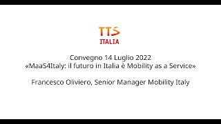 PTV Group al Convegno TTS "MaaS4Italy"