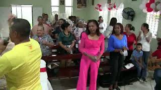 Tarde de alavanza en la Capilla Nuestra Señora de Las Mecedes Mata de Limon, en sus patronales.