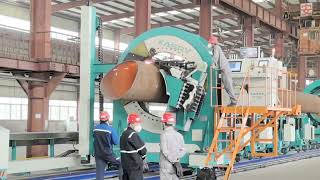 Large diameter pipe processing machines, professional equipment for professional work