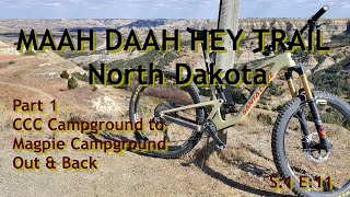 The Maah Daah Hey Trail Part1 Mountain Biking in the North Dakota Badlands