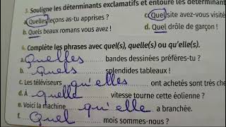 Mes apprentissages en français 6 page 138