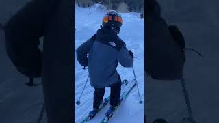 10 Foot Drop at Brighton on Skis