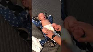 Dad makes Baby FART! (Hilarious)