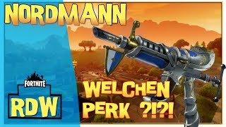 Nordmann ,gute Waffe? welcher Perk ist besser? | Fortnite Rette Die Welt