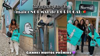 Fui na inauguração da maior NORMAL de PORTUGAL 💜🇵🇹 | prémios, tour da loja, produtos, comprinhas…