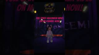 Spirit Halloween THE GAME! Now on my channel! #roblox #spirithalloween #gaming #halloween #gamer