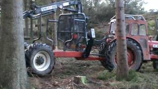 Volvo bm 600 nr 5 med skogskärra